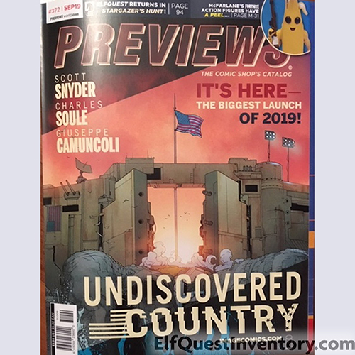 Previews Comic Catalog