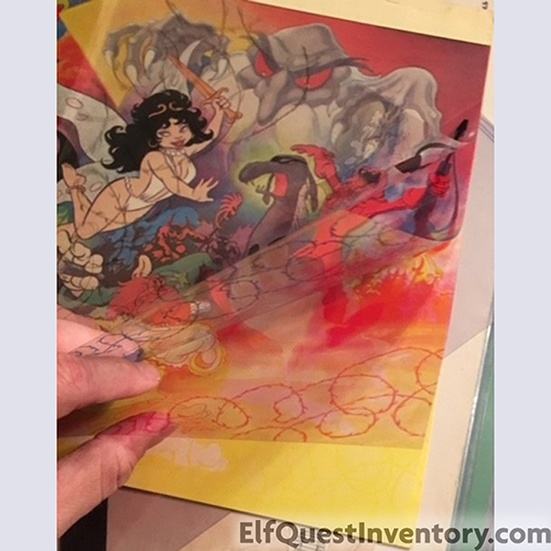 Rocket Blast Comic Collector Original Printer cello sheets
