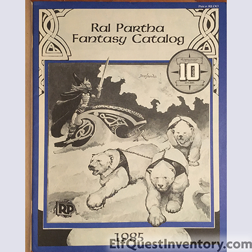 Ral Partha Fantasy catalog