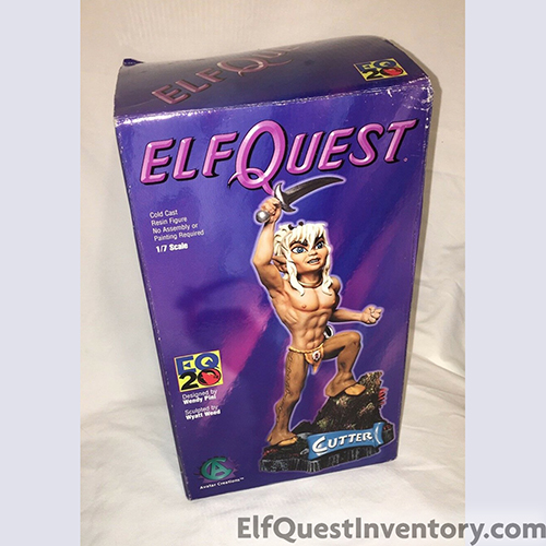 1996 ELFQUEST 9” Cutter Resin Statue Avatar