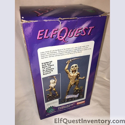 1996 ELFQUEST 9” Cutter Resin Statue Avatar