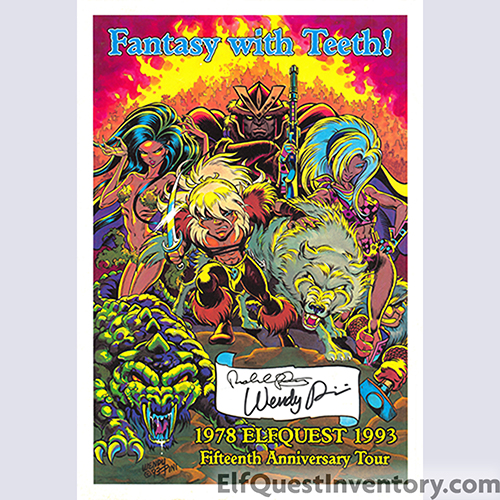 ElfQuest 15 Tour Print