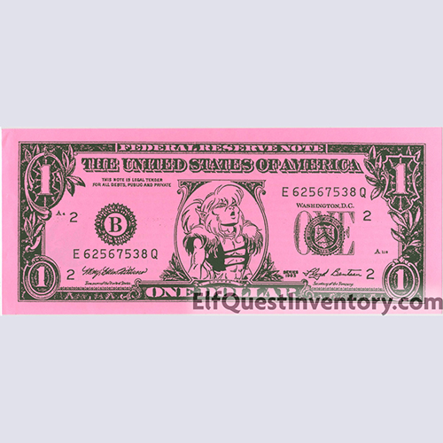 Elfquest Treasure Quest Dollars - Pink