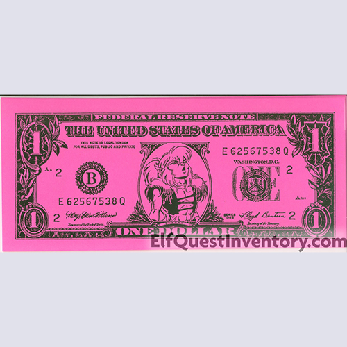 Elfquest Treasure Quest Dollars - Purple