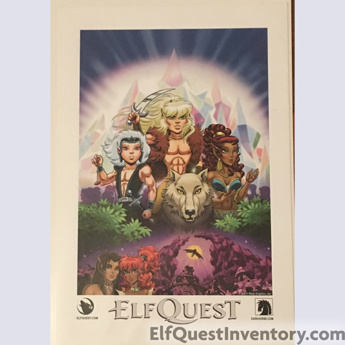 Elfquest WaRP Graphics and Darkhorse promo card