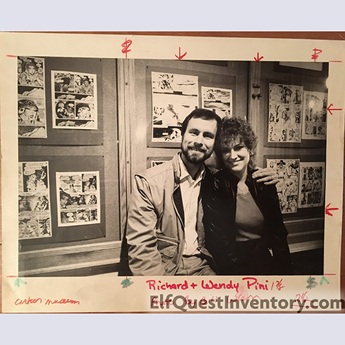 Cartoon Museum photo of Wendy and Richard Pini