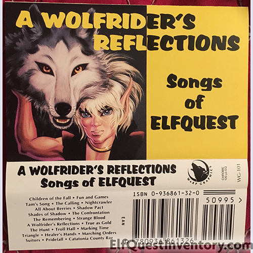 A Wolfrider's Reflections Songs of ElfQuest