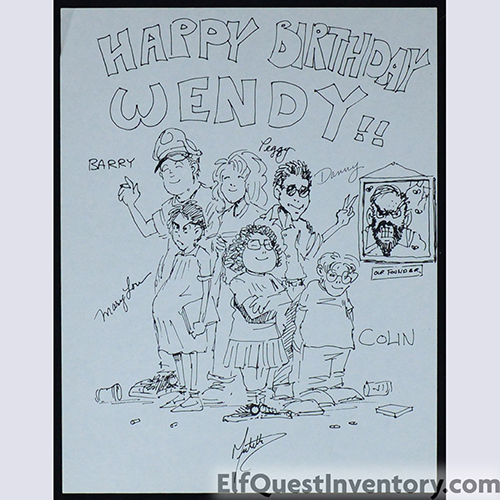 Birthday Card for Wendy Pini