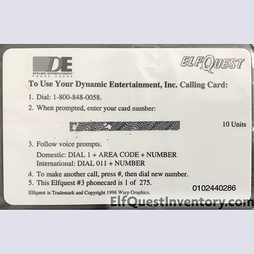 Phone Card