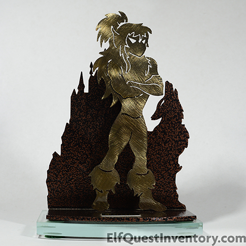 Cutter Laser Statue