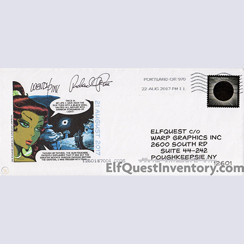 Eclipse Stamp Envelope