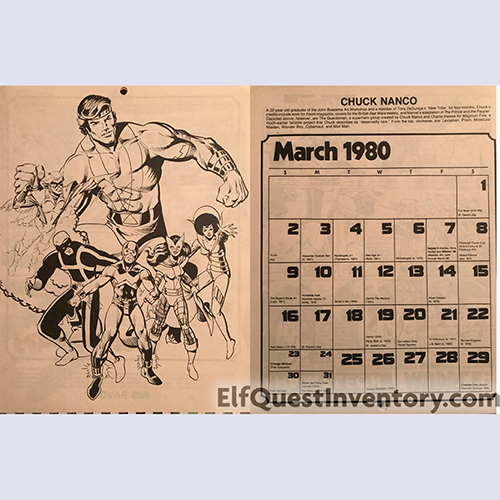 Fandom Calender 1980