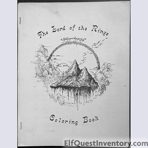 Lord of the Rings Coloring Book