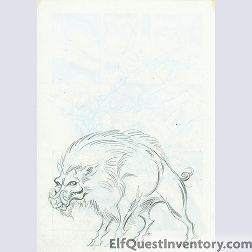 Boar Process Sketch from Kings of the Broken Wheel