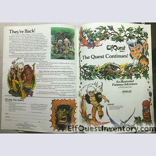 Starblaze Book 2 Sell Sheet