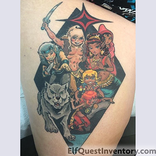 Multiple Character Tattoo