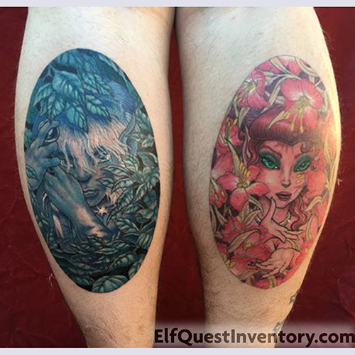 Cutter and Leetah Tattoo