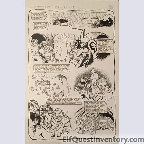 Elfquest Anthology Series page