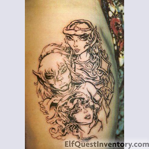 Cutter, Nightfall, Tyleet Tattoo