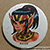 Rayek hand painted button/pin